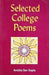 Selected College Poems (Calicut University) by Sengupta Ambika