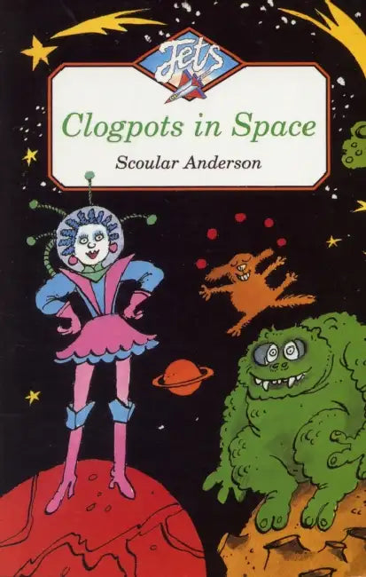 CLOGPOTS IN SPACE by Scoular Anderson