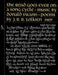 The Road Goes Ever On by J. R. R. Tolkien