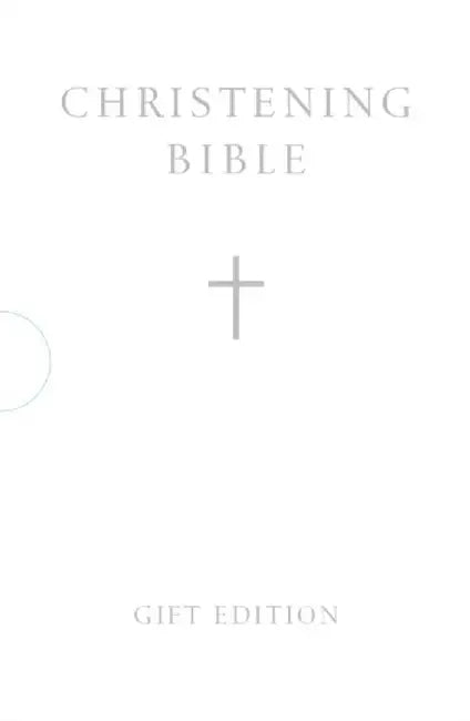 HOLY BIBLE: King James Version (KJV) White Pocket Christening Edition