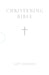 HOLY BIBLE: King James Version (KJV) White Pocket Christening Edition