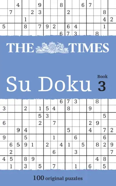 The Times Su Doku Book 3: 100 Challenging Puzzles from the Times by Jeff Kinney