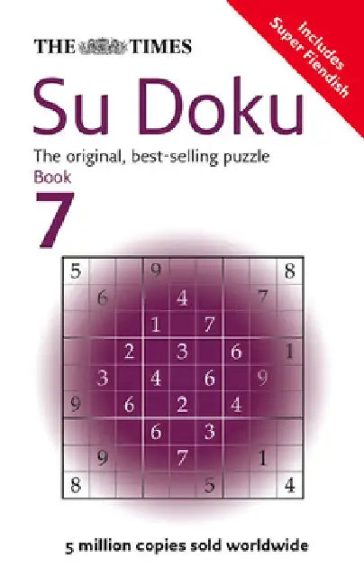 The Times Su Doku Book 7: 150 Challenging Puzzles from the Times by The Times Mind Games