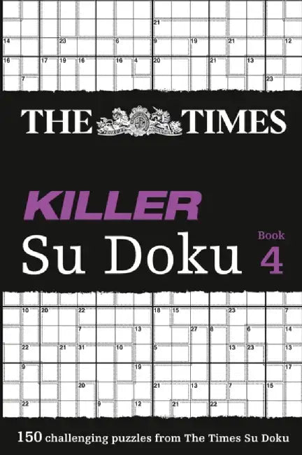 The Times Killer Su Doku Book 4 by The Times Mind Games