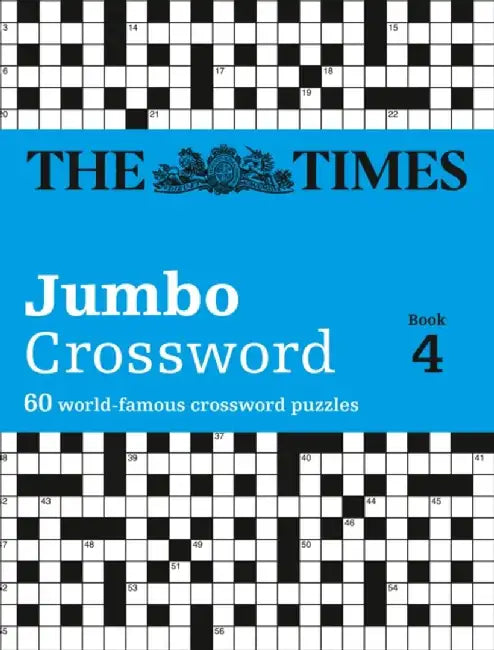 The Times 2 Jumbo Crossword Book 4 by The Times Mind Games