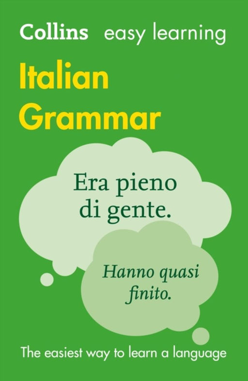 Collins Easy Learning Italian Grammar by No Author