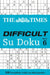The Times Difficult Su Doku Book 6 by The Times Mind Games