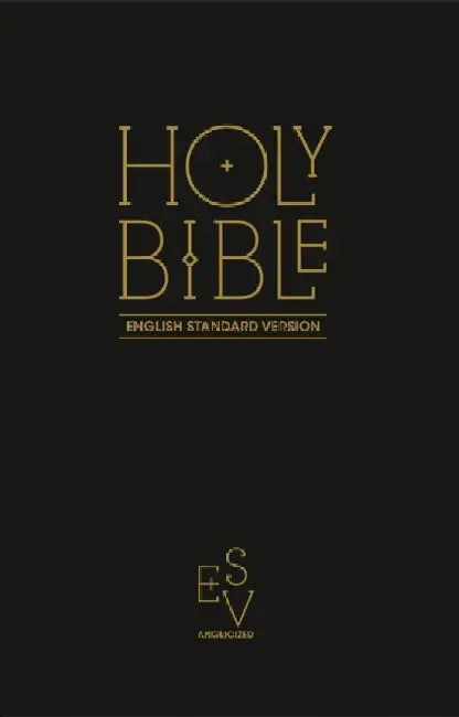 Holy Bible: English Standard Version (ESV) Anglicised Black Gift and Award edition by Collins Anglicised ESV Bibles