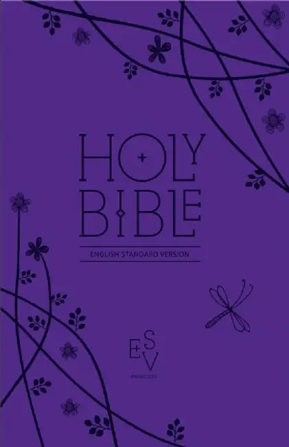 Holy Bible: English Standard Version (ESV) Anglicised Purple Compact Gift edition with zip by Collins Anglicised ESV Bibles