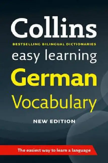 Easy Learning German Vocabulary: Trusted support for learning by Collins Dictionaries