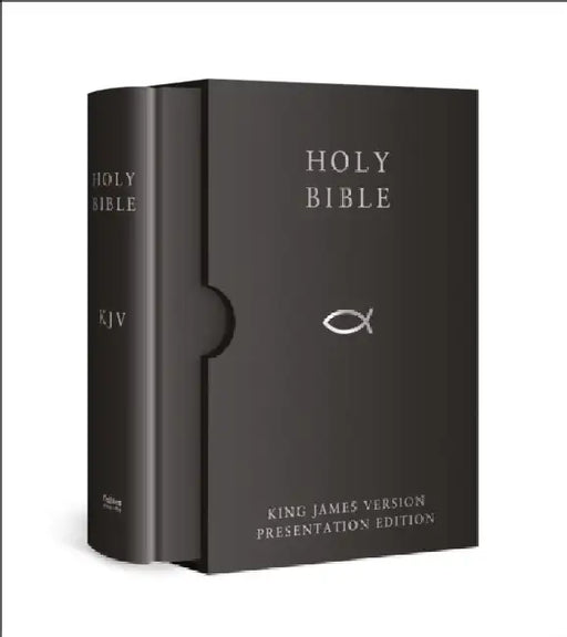 HOLY BIBLE: King James Version (KJV) Black Presentation Edition by Collins UK
