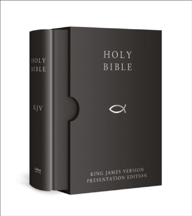 HOLY BIBLE: King James Version (KJV) Black Presentation Edition by Collins UK