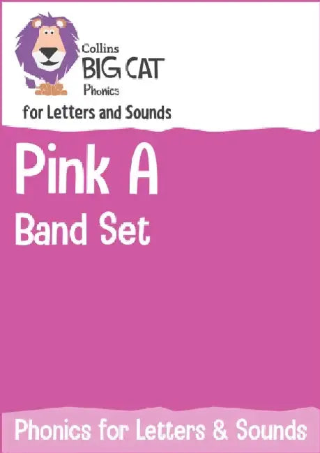 Phonics for Letters and Sounds Pink A Band Set by Osman Yousefzada