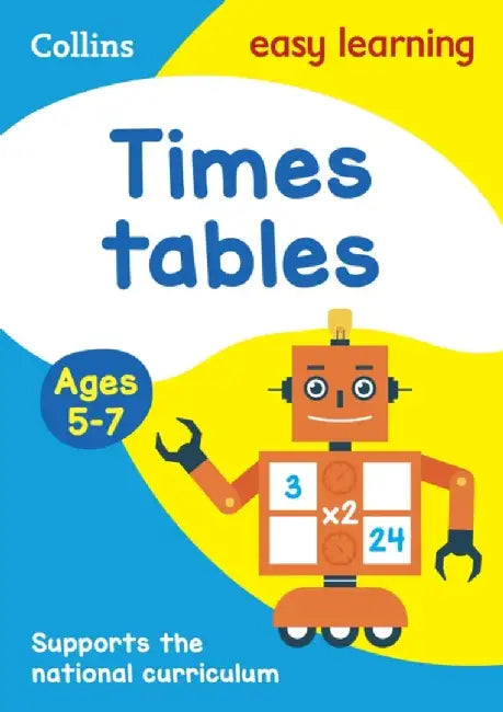 Collins Easy Learning Age 5-7 -- Times Tables Ages 5-7: New Edition by Easy Learning Collins