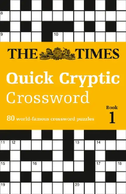 The Times Quick Cryptic Crossword, Book 1 by The Times Mind Games