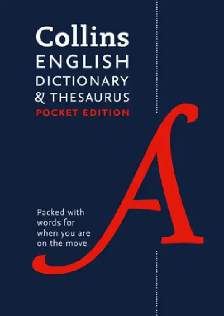Collins English Dictionary and Thesaurus: Pocket Edition by Collins Dictionaries
