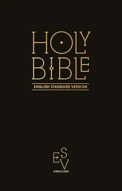 Holy Bible: English Standard Version (ESV) Anglicised Pew Bible (Black Colour) by Collins Anglicised ESV Bibles