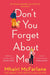 Don’t You Forget About Me by Mhairi McFarlane