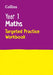 Collins Ks1 Revision and Practice - New Curriculum - Year 1 Maths Targeted Practice Workbook by Collins UK
