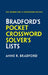 Bradford's Pocket Crossword Solver's Lists by Anne R. Bradford