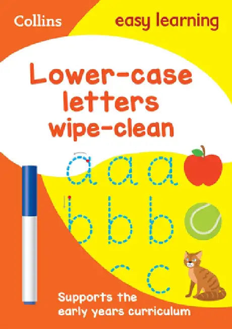 Lower-Case Letters: Wipe-Clean by HarperCollins UK