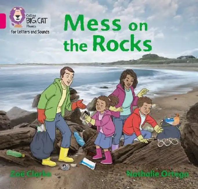 Collins Big Cat - Muck on the Rocks: Band 1b/Pink by Collins Big Cat