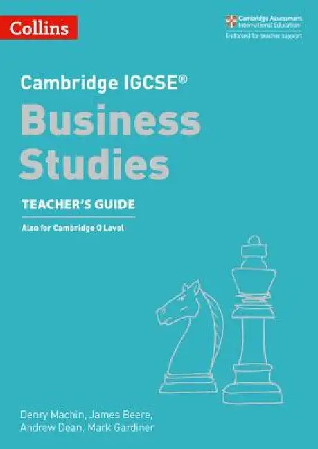 Cambridge Igcse(r) Business Studies Teacher Guide by Collins UK