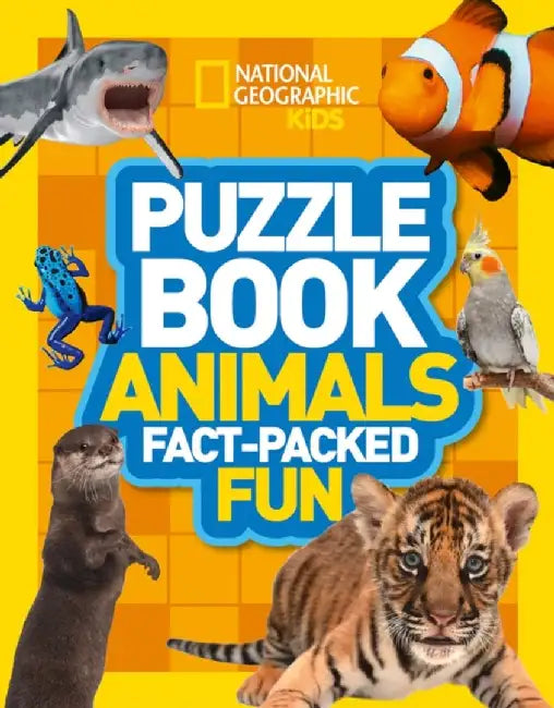 Puzzle Book Animals by National Geographic Kids