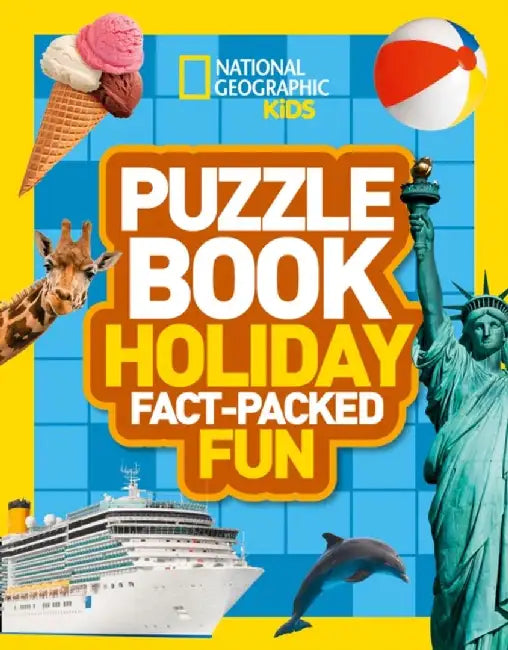 Puzzle Book Holiday by National Geographic Kids