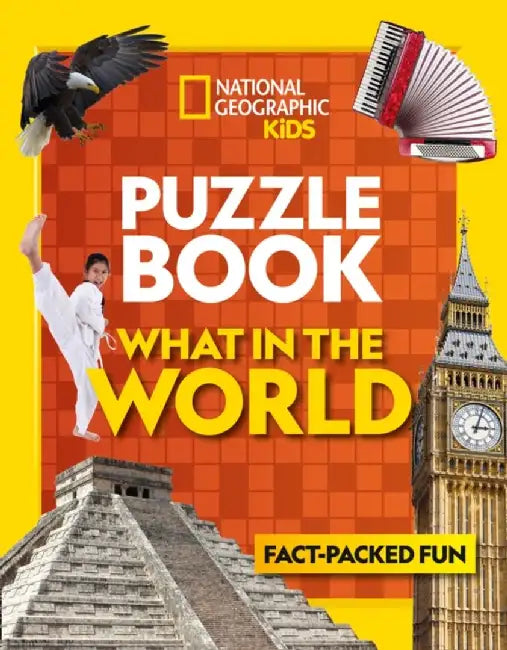 Puzzle Book What in the World by National Geographic Kids
