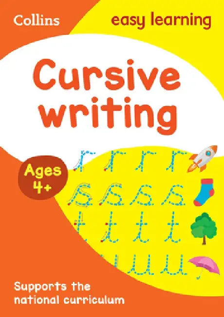 Collins Easy Learning Preschool - Cursive Writing Ages 4-5 by Collins Easy Learning
