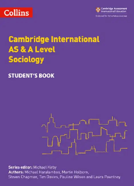 Cambridge International AS & A Level Sociology Student's Book by Michael Haralambos