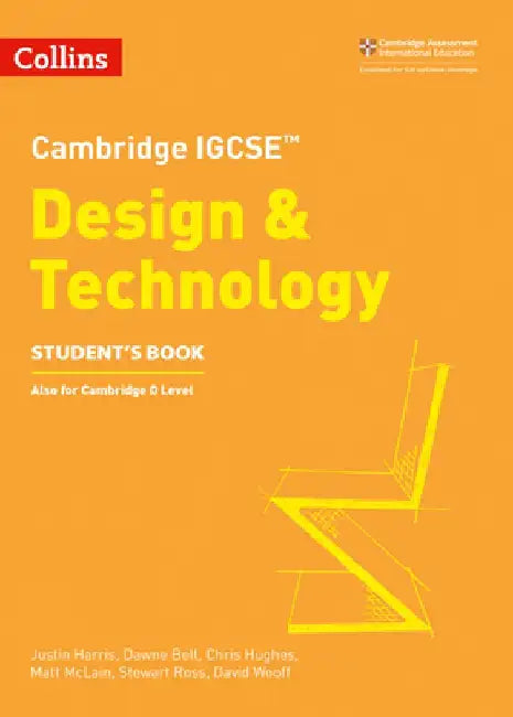 Cambridge International Examinations - Cambridge Igcse(r) Design and Technology Student's Book by Collins