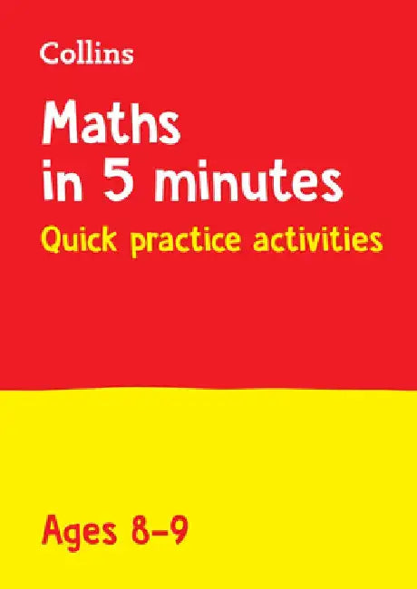 Letts 5-Minute Maths Mastery Age 8-9 by Collins Uk