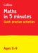 Letts 5-Minute Maths Mastery Age 8-9 by Collins Uk