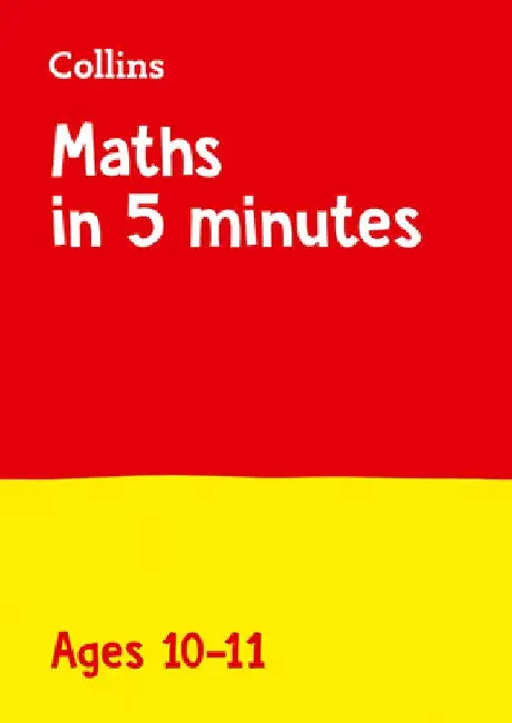 Letts 5-Minute Maths Mastery Age 10-11 by Collins Uk