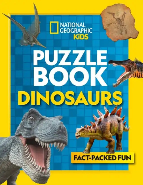 Puzzle Book Dinosaurs by National Geographic Kids