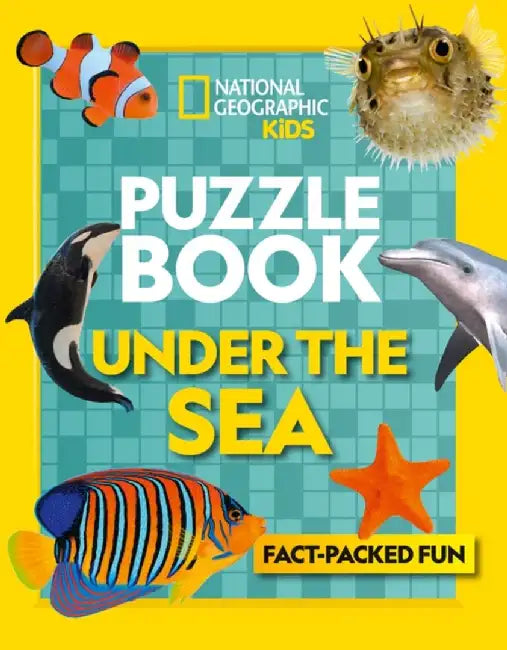 Puzzle Book Under the Sea by National Geographic Kids
