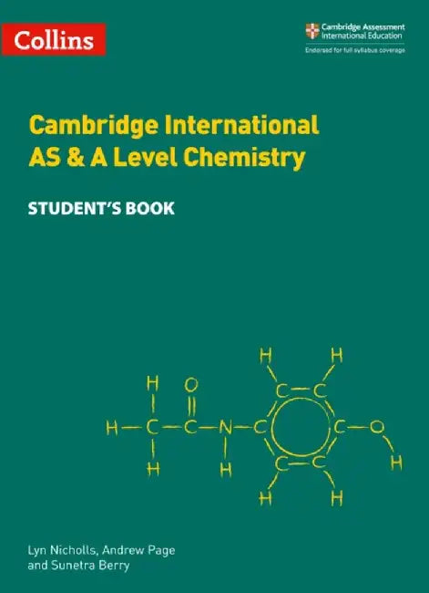 Collins Cambridge as & a Level - Cambridge International as & a Level Chemistry Student's Book by Collins Uk