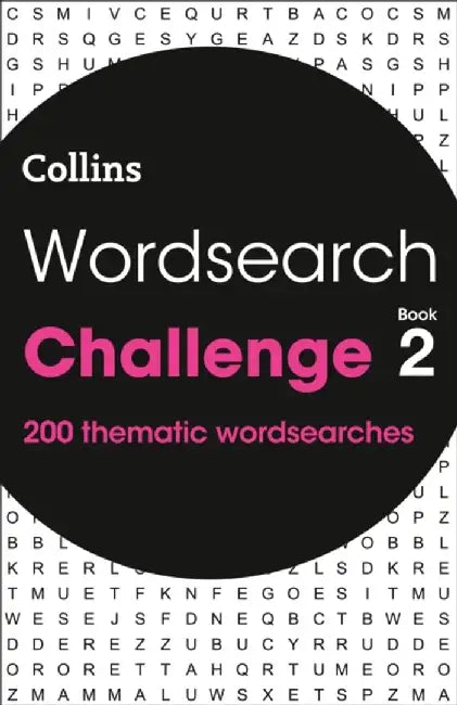 Wordsearch Challenge book 2 by Lizzie Bentley Bowers