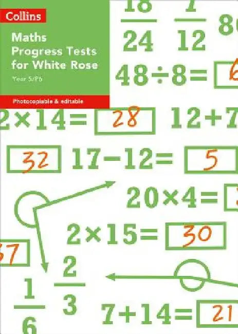 Year 5/P6 Maths Progress Tests for White Rose by Rachel Axten-Higgs