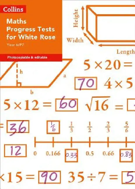 Year 6/P7 Maths Progress Tests for White Rose by Rachel Axten-Higgs