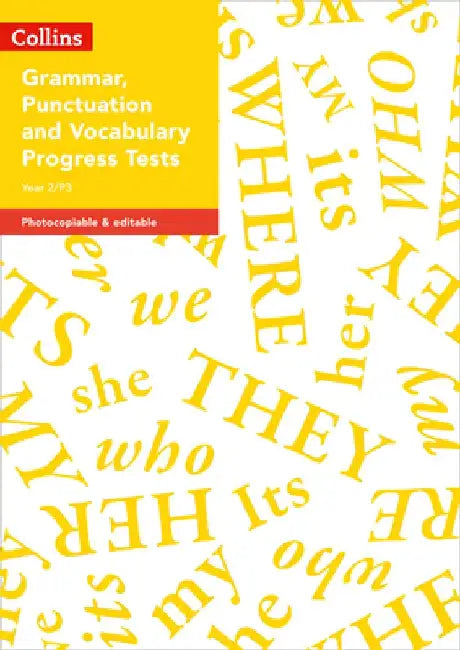 Year 2/P3 Grammar, Punctuation and Vocabulary Progress Tests by Sarah Snashall