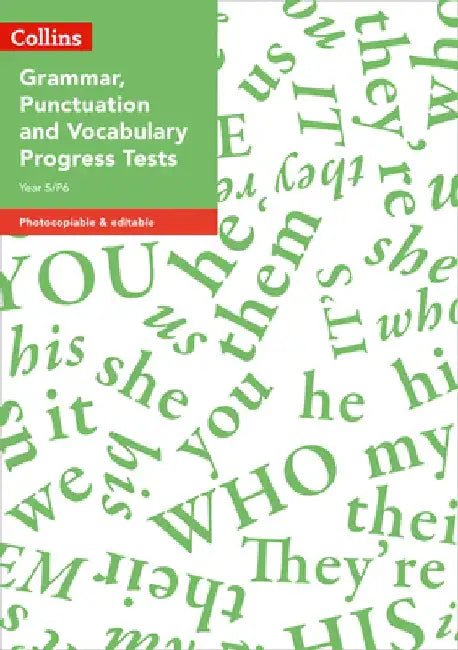 Year 5/P6 Grammar, Punctuation and Vocabulary Progress Tests by Rachel Clarke