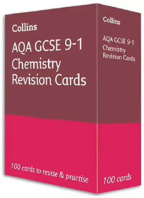 Collins GCSE 9-1 Revision - New Aqa GCSE 9-1 Chemistry Revision Flashcards by Collins Gcse
