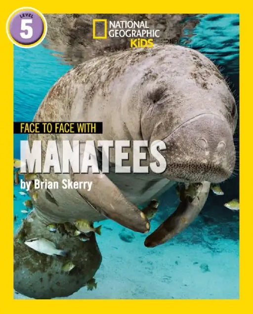 Face to Face with Manatees by Brian Skerry