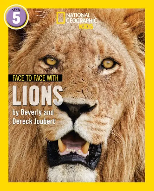 Face to Face with Lions by Beverly Joubert