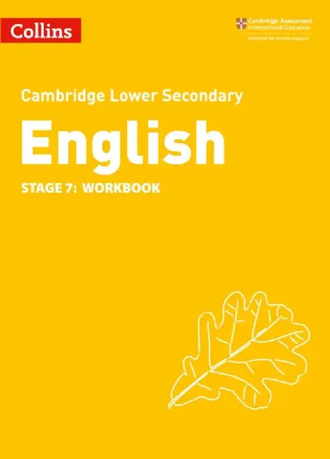 Lower Secondary English Workbook: Stage 7 by Richard Patterson