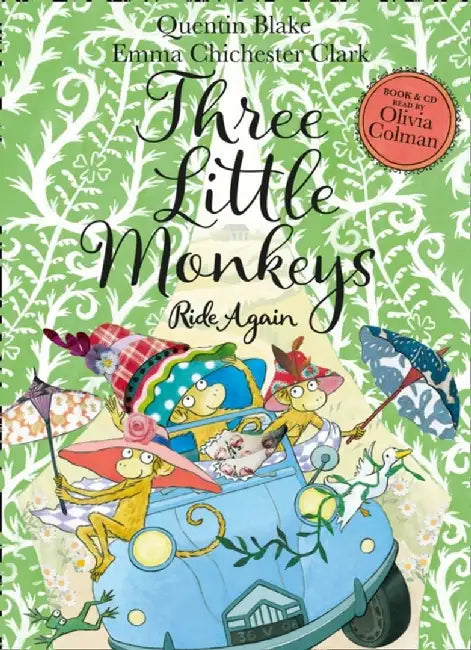 Three Little Monkeys Ride Again by Quentin Blake