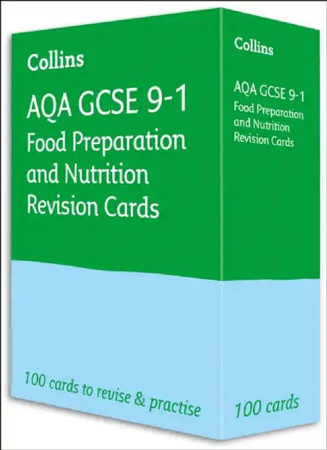 AQA GCSE 9-1 Food Preparation & Nutrition Revision Cards by Collins GCSE